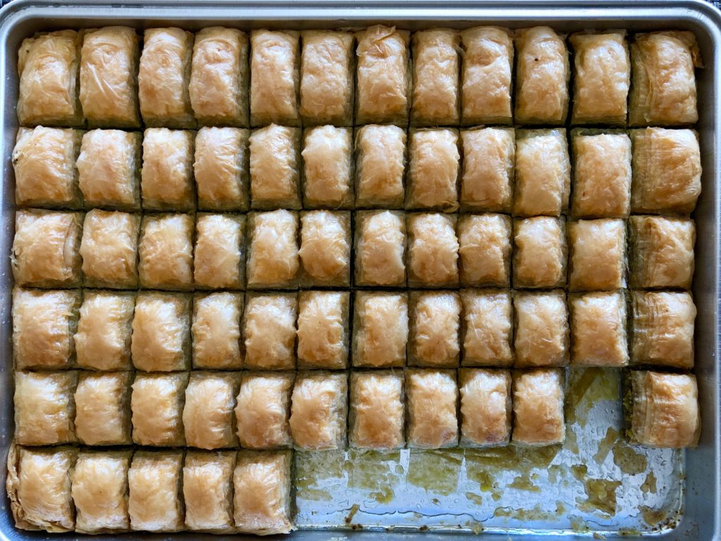 The Kitchen At Westwood Turkish Baklava Los Angeles In The Loup